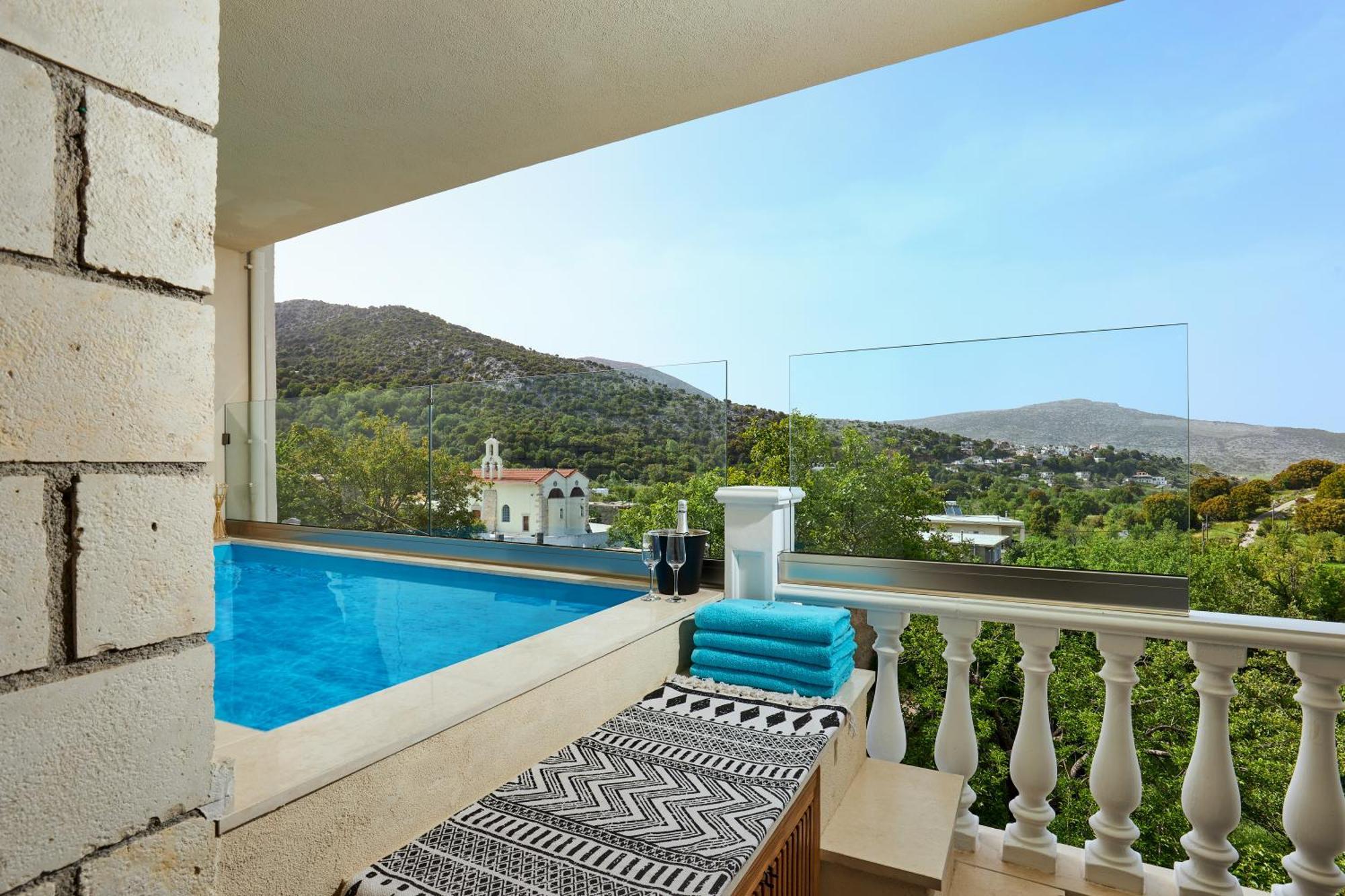 Mylostassi Villas With Balcony Plunge Pool Plati  Kültér fotó